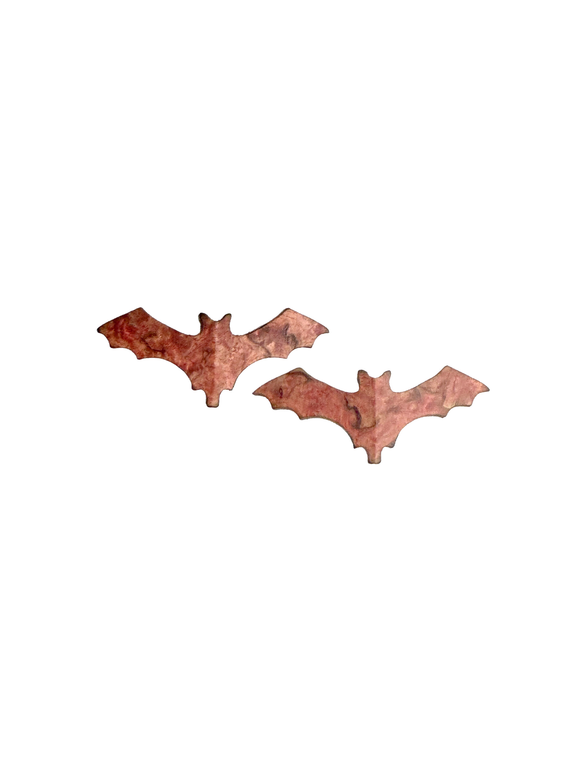 Light Brown Cosmic Bat kõrvarõngad