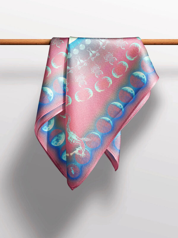 Lunula Silk Scarf 67 x 67 cm