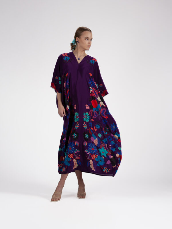 Unimoon siidist kaftan-kleit