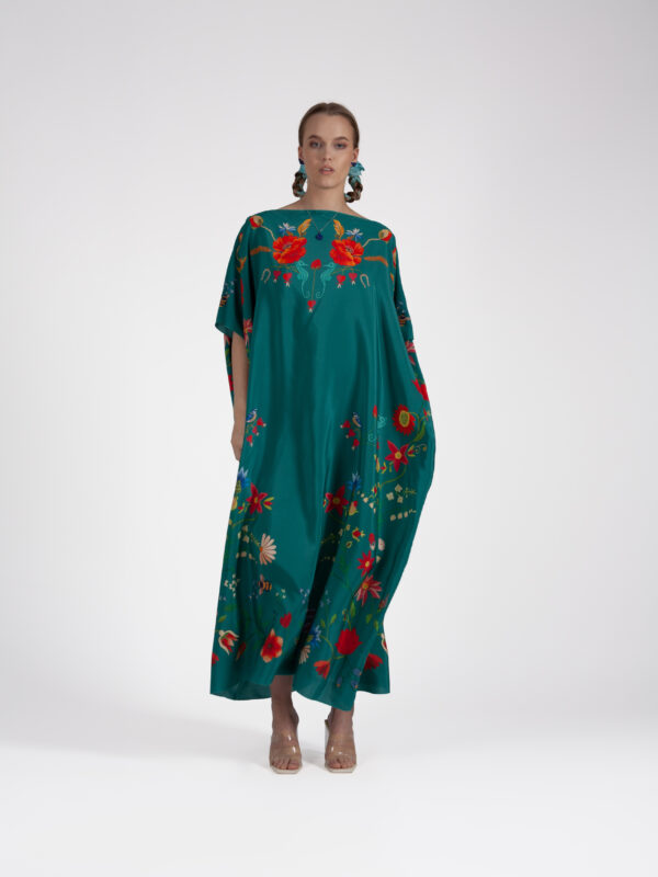 Unimoon siidist kaftan-kleit