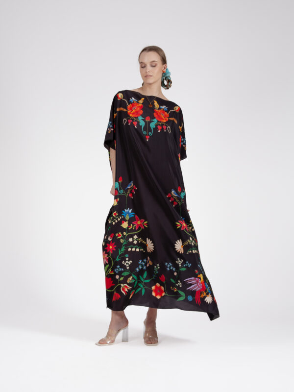 Unimoon siidist kaftan-kleit