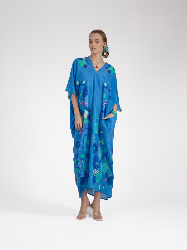 Unimoon siidist kaftan-kleit