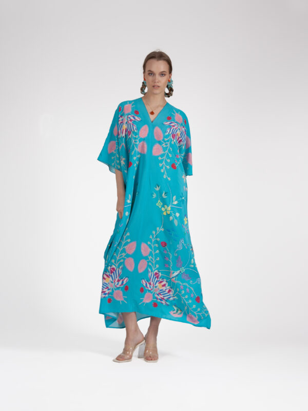 Unimoon siidist kaftan-kleit