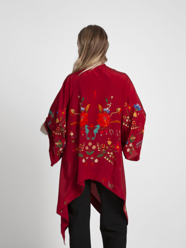 Unimoon siidist lühike kimono - Image 5