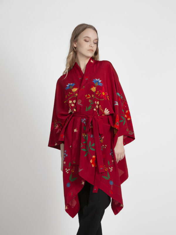 Unimoon siidist lühike kimono - Image 3