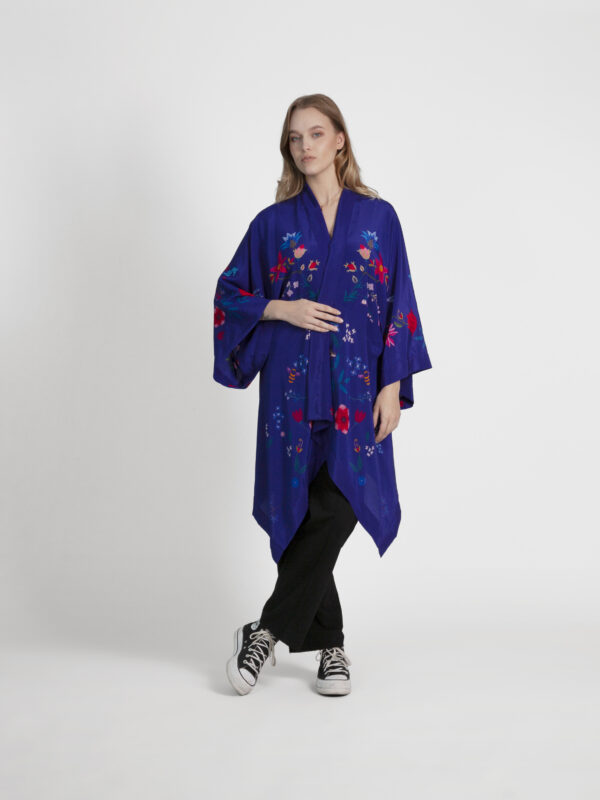 Unimoon siidist lühike kimono