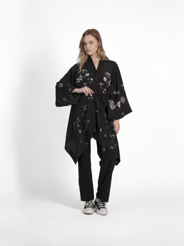 Unimoon siidist lühike kimono