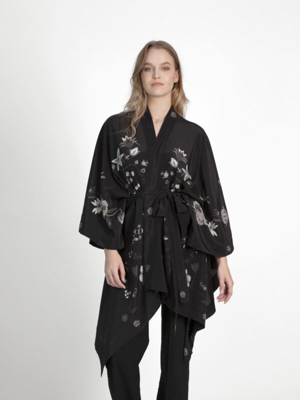 Unimoon siidist lühike kimono - Image 3