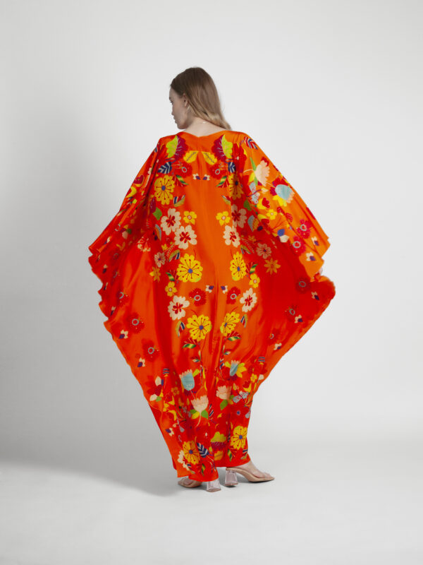 Unimoon siidist nahkhiir-kaftan - Image 3