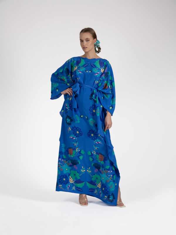 Unimoon siidist nahkhiir-kaftan - Image 4