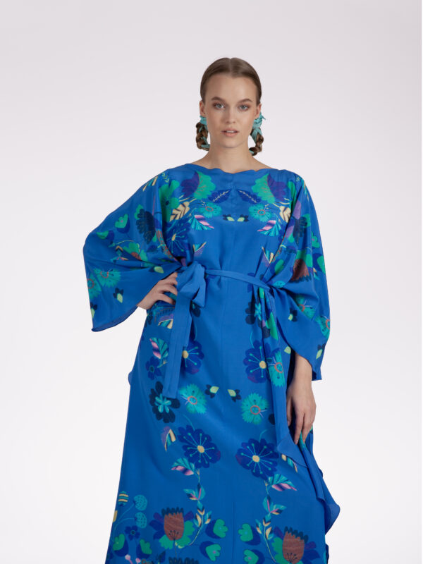 Unimoon siidist nahkhiir-kaftan - Image 3
