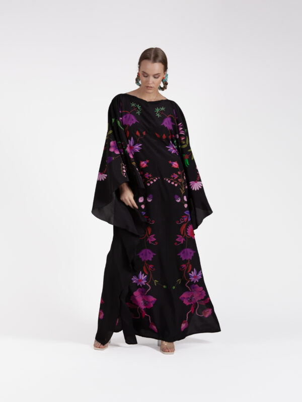 Unimoon siidist nahkhiir-kaftan