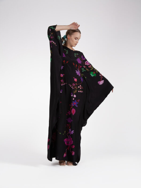 Unimoon siidist nahkhiir-kaftan - Image 4