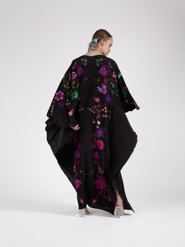 Unimoon siidist nahkhiir-kaftan - Image 6