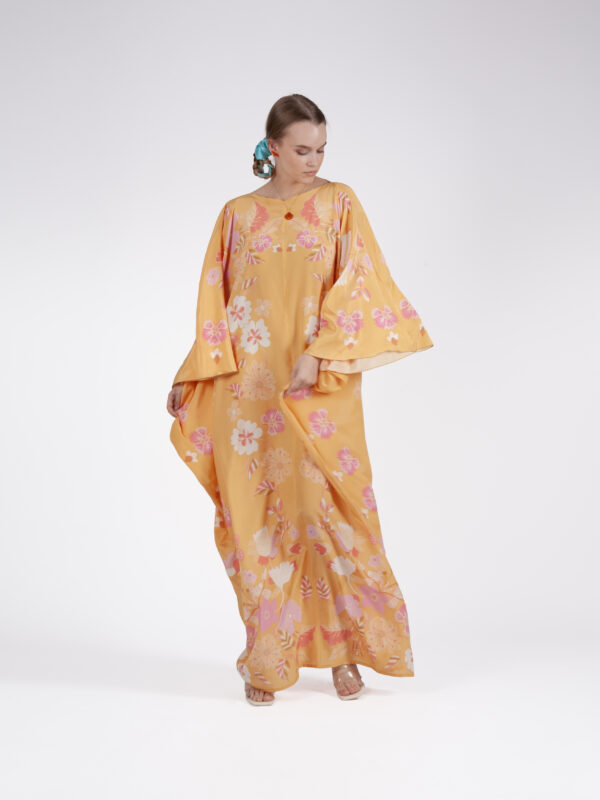 Unimoon siidist nahkhiir-kaftan