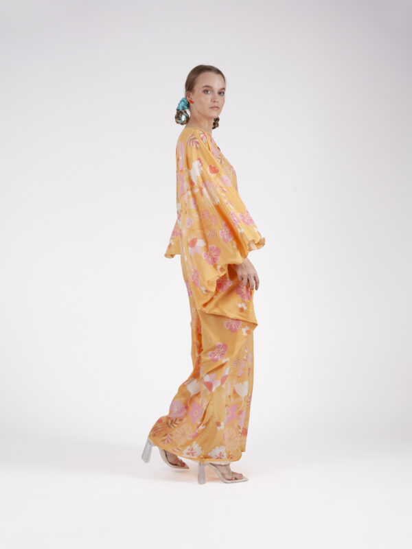 Unimoon siidist nahkhiir-kaftan - Image 5