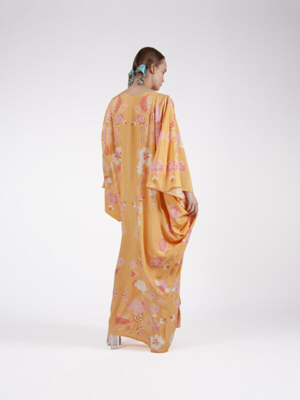 Unimoon siidist nahkhiir-kaftan - Image 4
