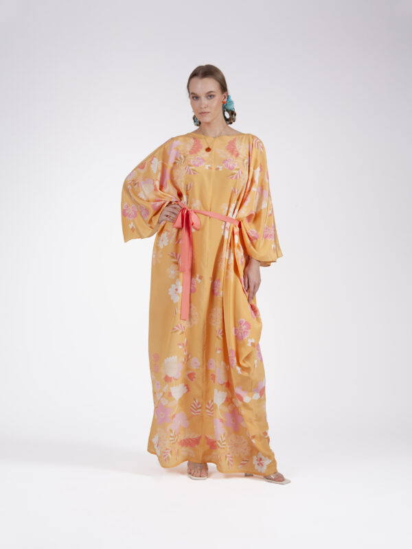 Unimoon siidist nahkhiir-kaftan - Image 3