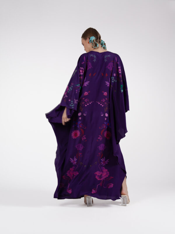 Unimoon siidist nahkhiir-kaftan - Image 4