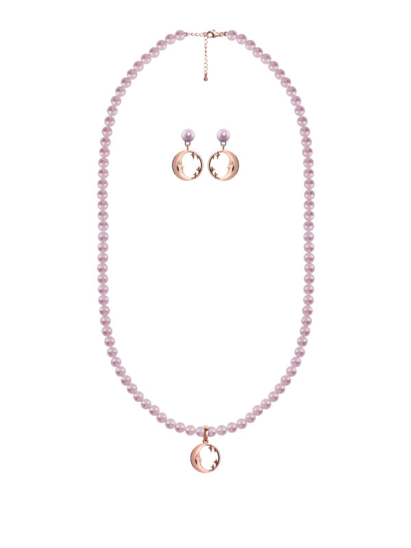 Rose Moon & Stars pärlitega komplekt