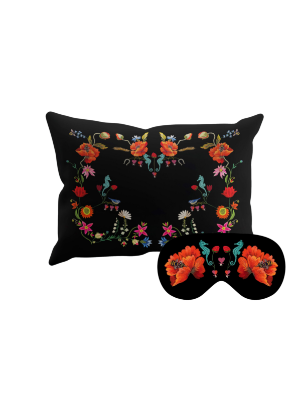 Unimoon Silk Pillowcase and Sleep Mask