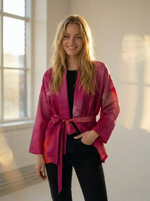 Tæwas dupionsiidist jakk