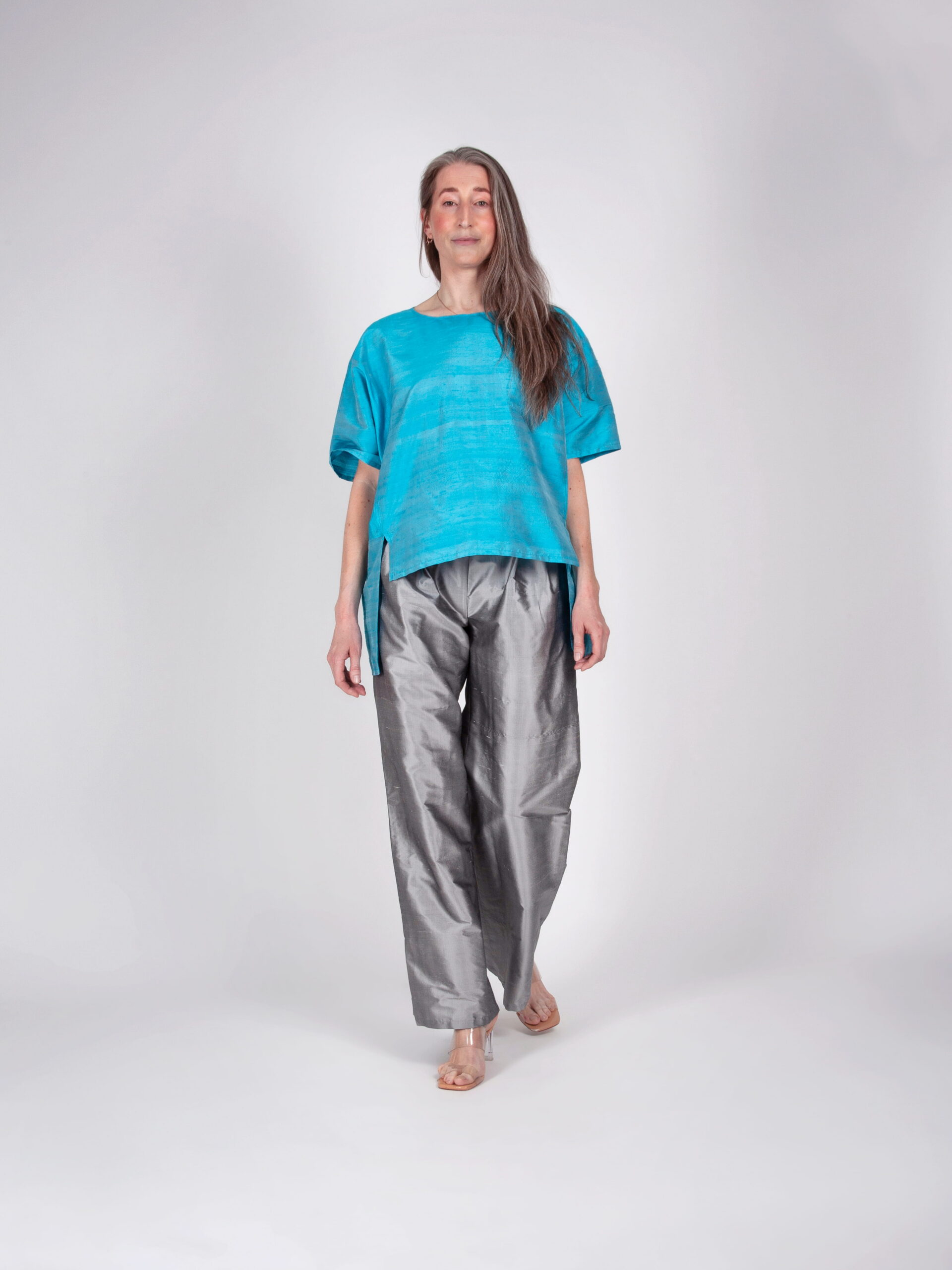 Tæwas Raw Silk Trousers - Image 3
