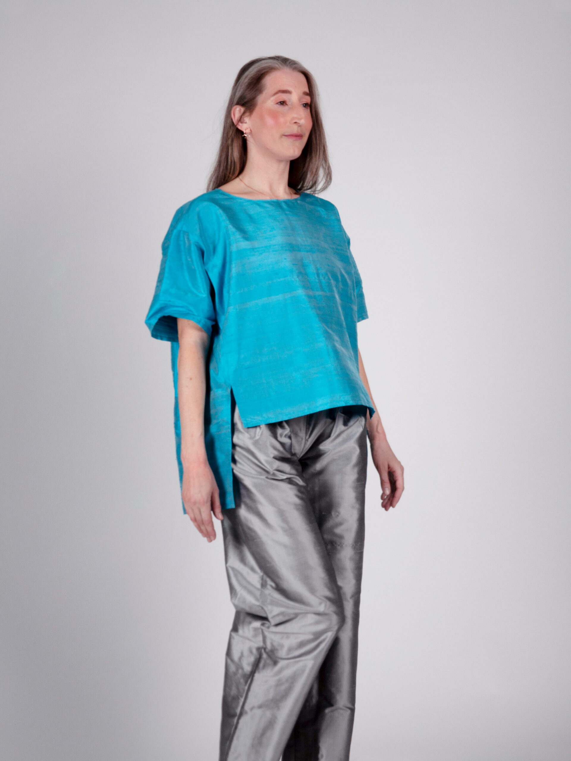 Tæwas Raw Silk Trousers - Image 4