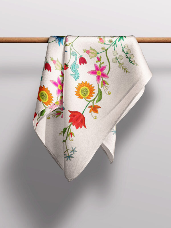 Unimoon Silk Scarf 63 x 63 cm